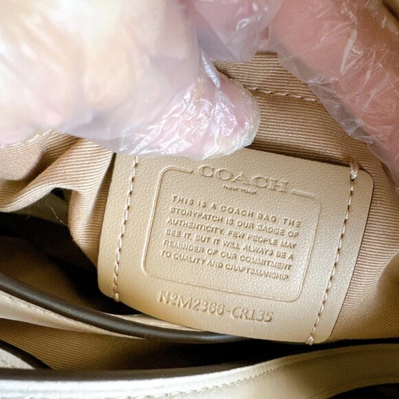 Coach CR135 Jamie Camera Bag In Signature Canvas IN LIGHT KHAKI CHALK - Picture 7 of 9